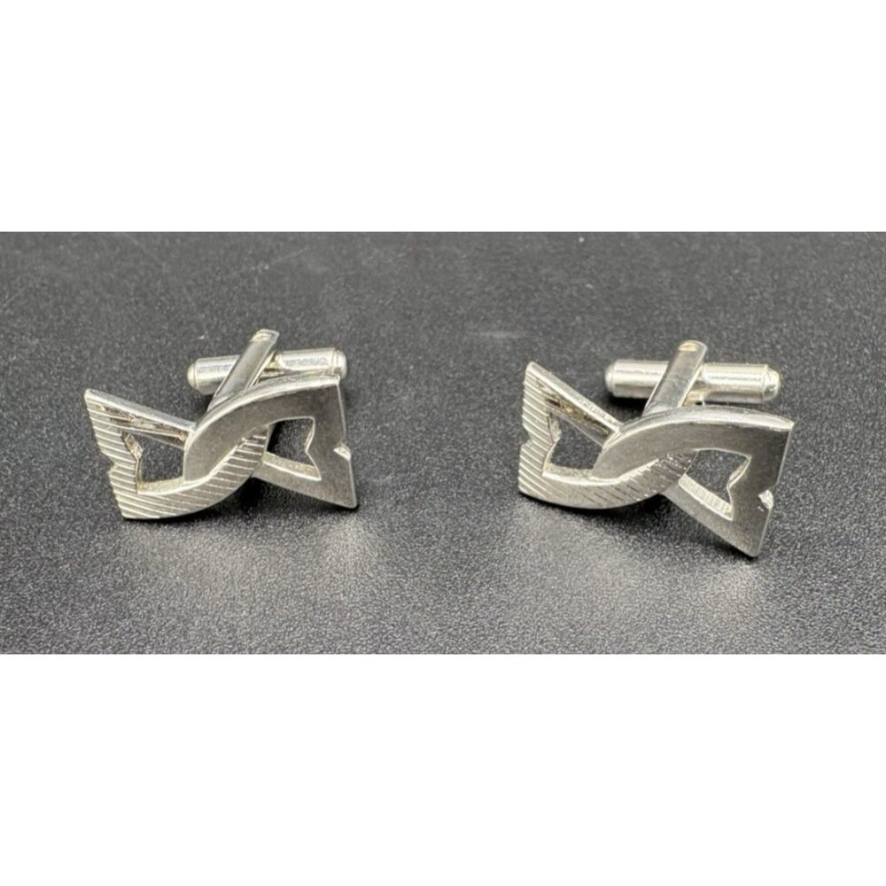 Lot 8+ Cufflinks Men's Multicolor Silver Gold Tone Assortment Brands - Picture 4 of 11